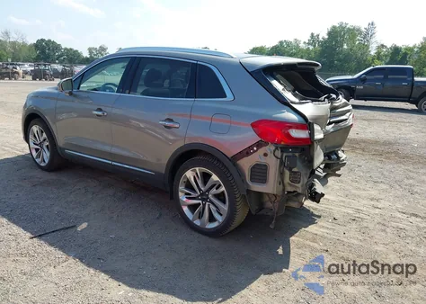 2017 Lincoln Mkx Reserve из США, поврежденный, VIN 2LMPJ6LR1HBL43452